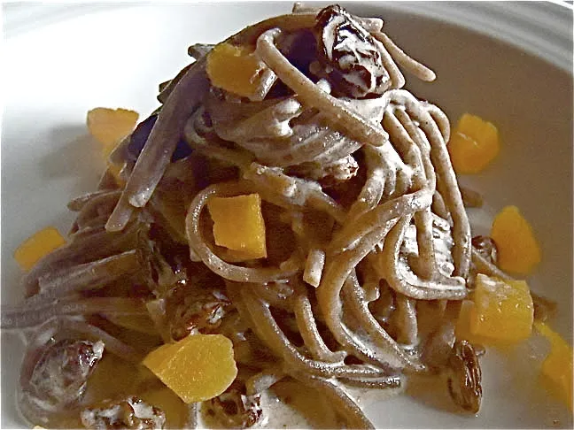 Sweet Raisin Pasta