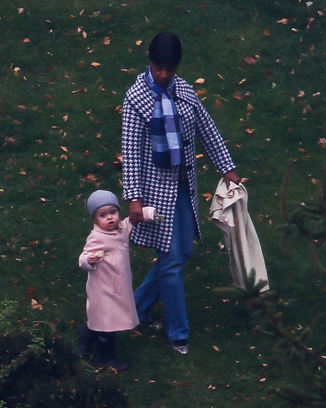 vivienne jolie-pitt, pink coat, hat