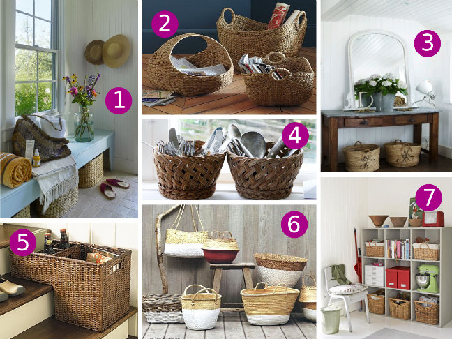 Decorating With Baskets